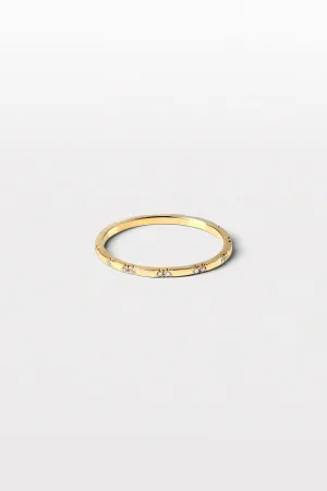 Anthology 02 18K Gold Ring w. Diamond