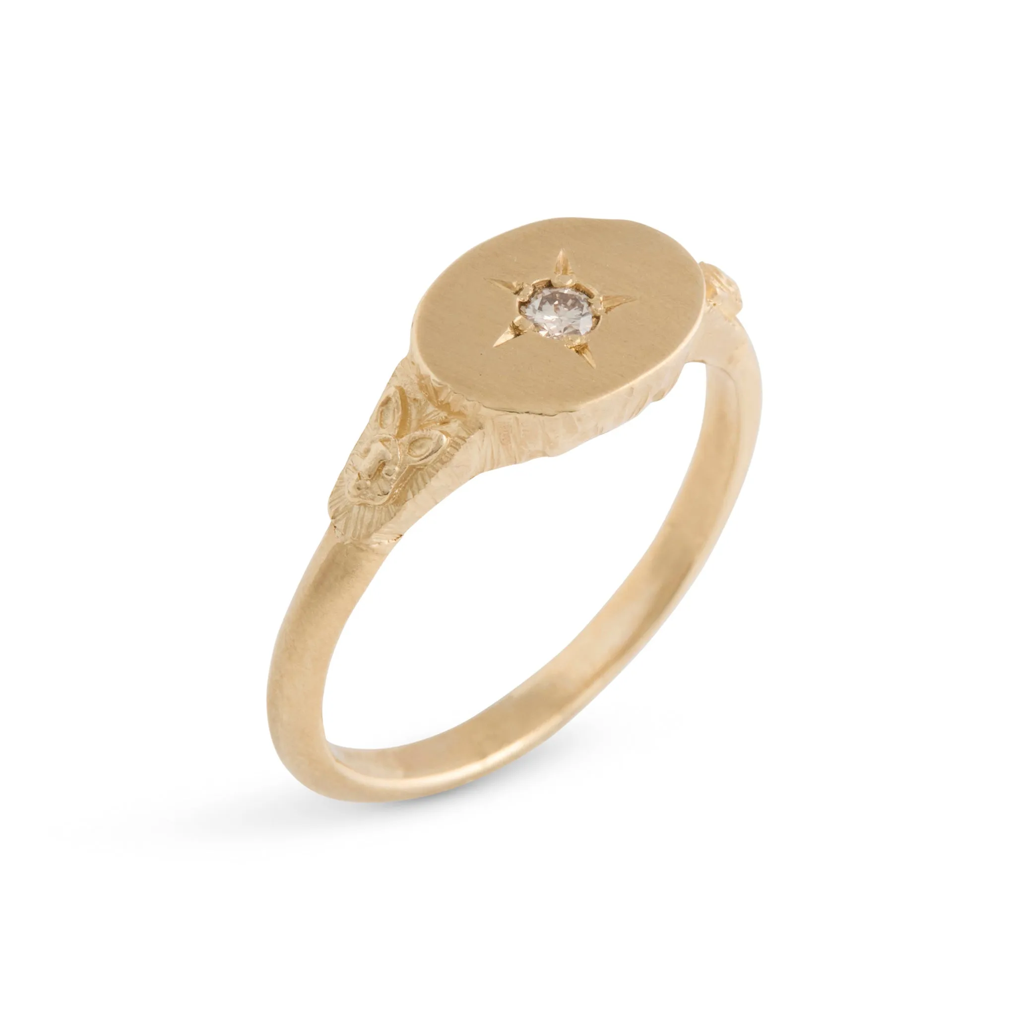 Antilopine Argyle Diamond Ring Pieces of Eight