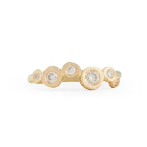 Asymmetric Rock 2 Ring Pieces of Eight