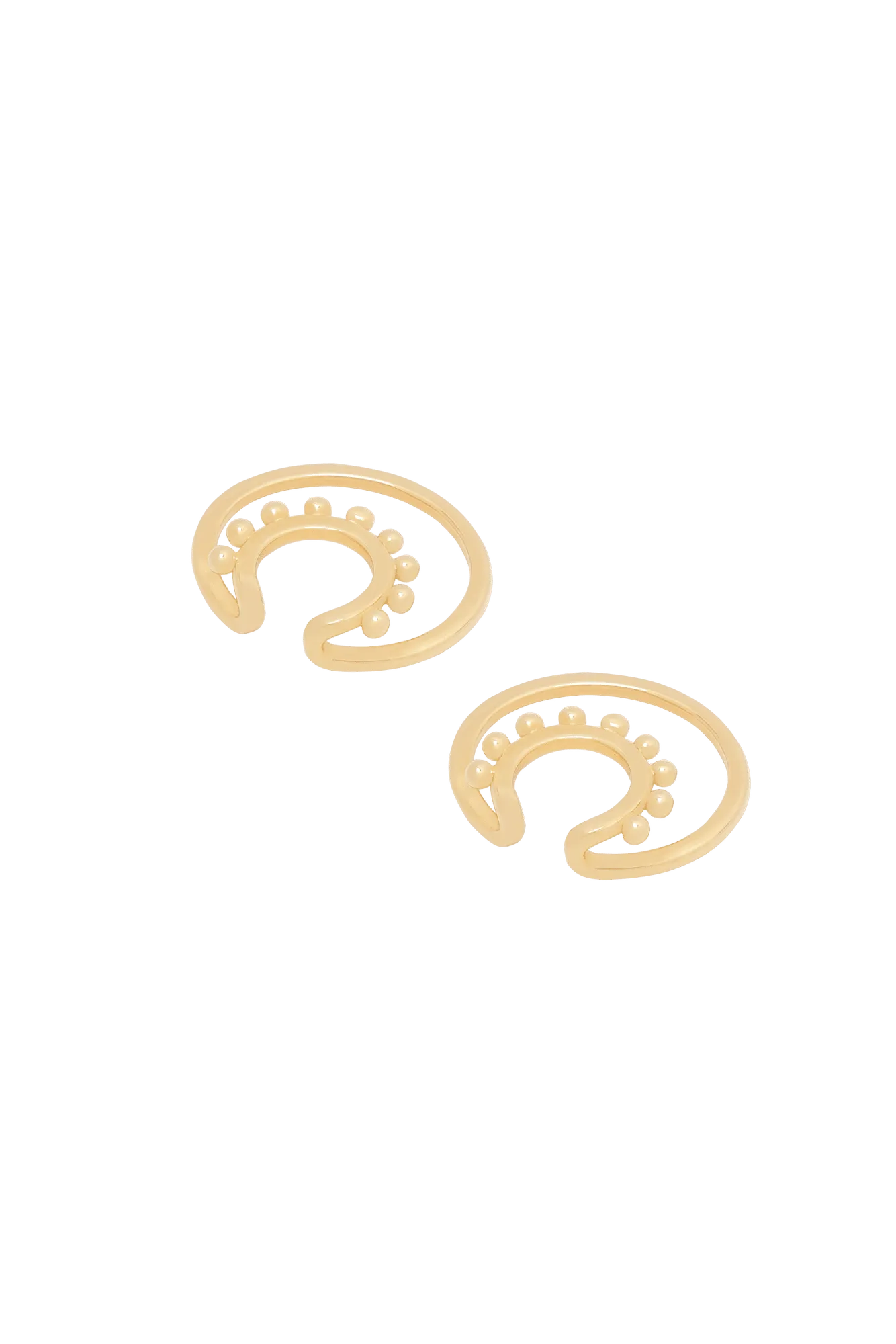 Barchan Ear Cuff Gold Plated