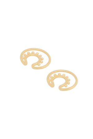 Barchan Ear Cuff Gold Plated