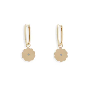 Birthstone Amulet - Cloud Earrings Pieces of Eight