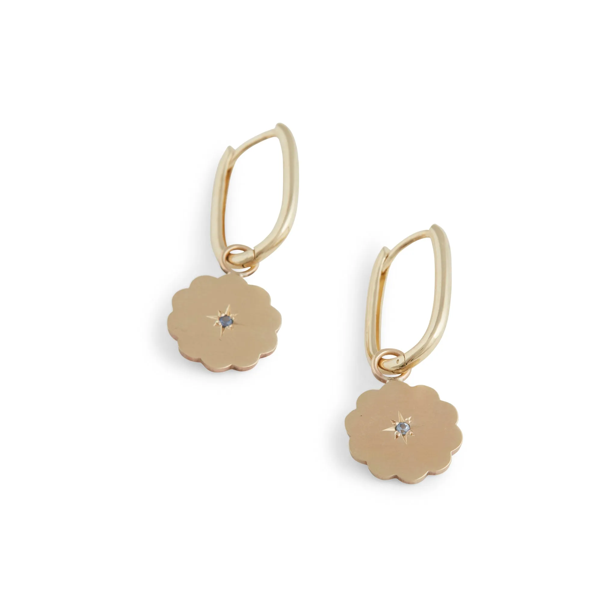 Birthstone Amulet - Cloud Earrings Pieces of Eight
