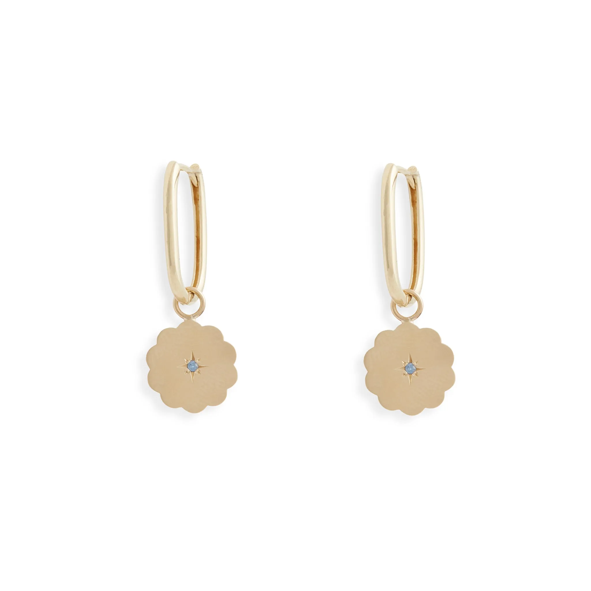 Birthstone Amulet - Cloud Earrings Pieces of Eight