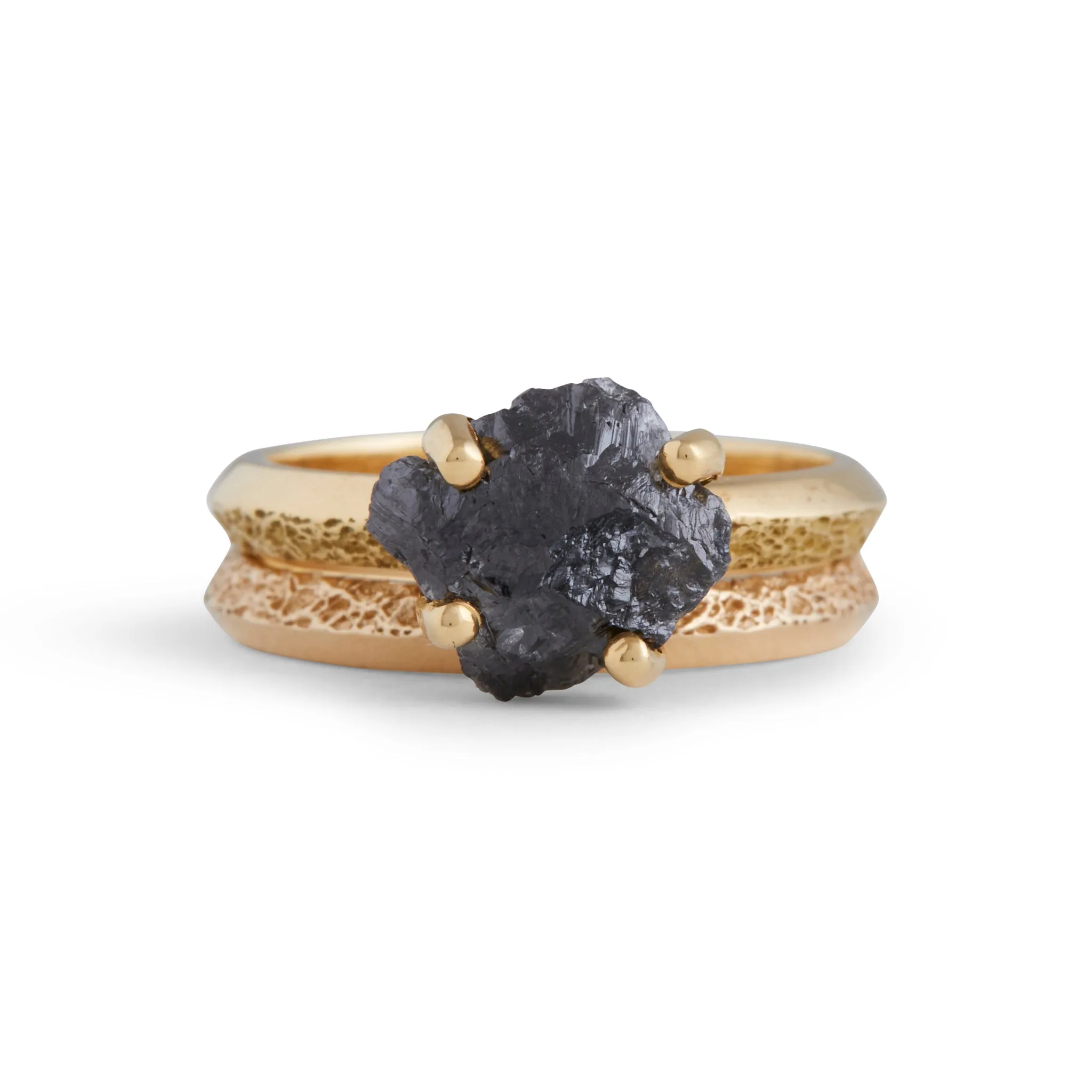 Black Diamond Balance Ring Pieces of Eight