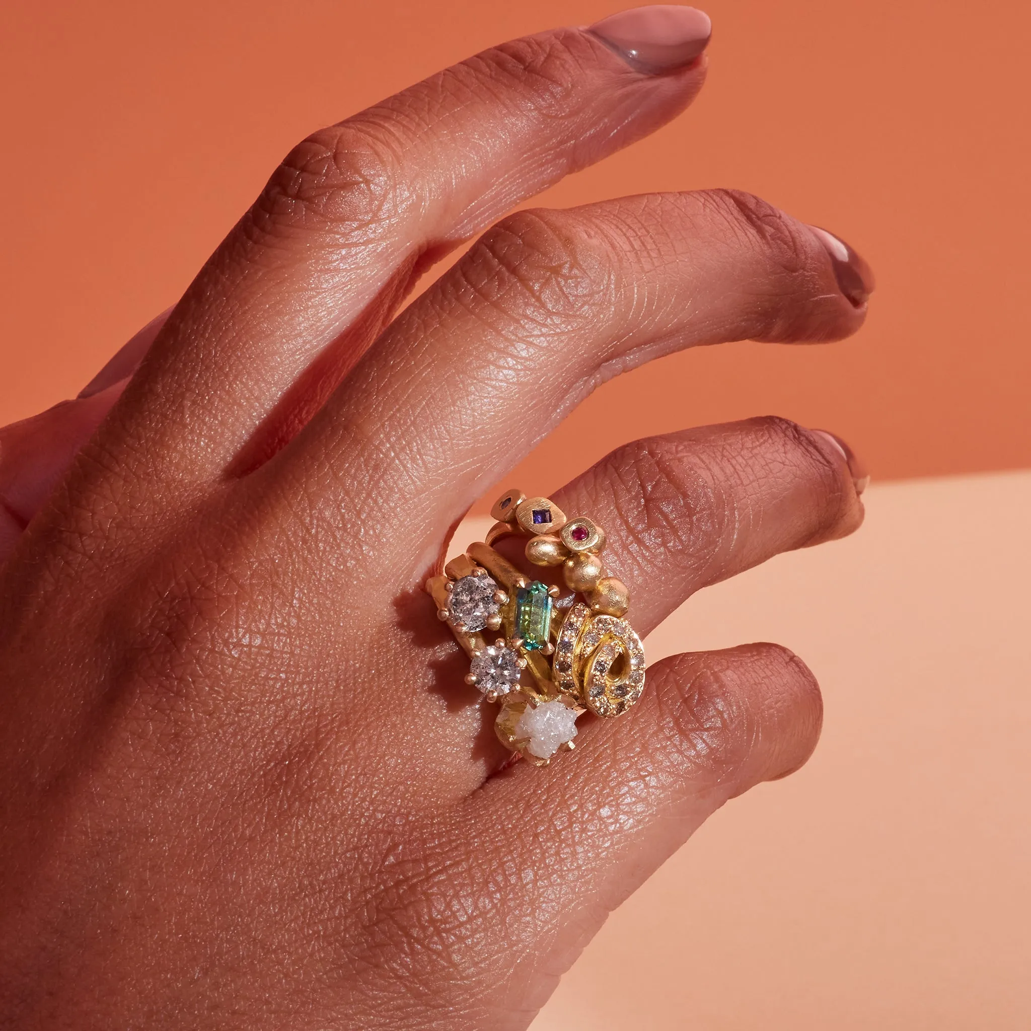Bloom #2 Ring Pieces of Eight