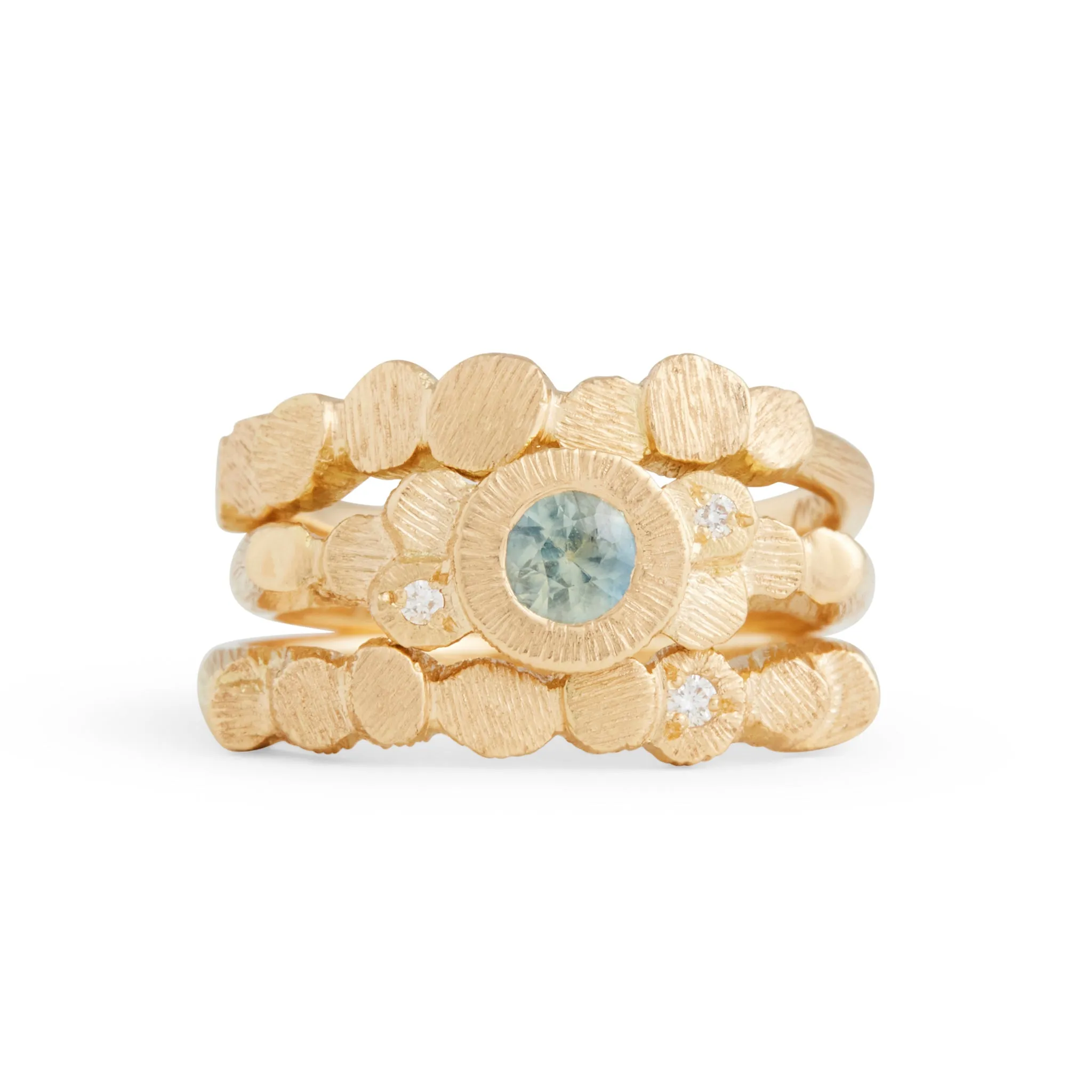 Blue Moon Ridge Ring Pieces of Eight