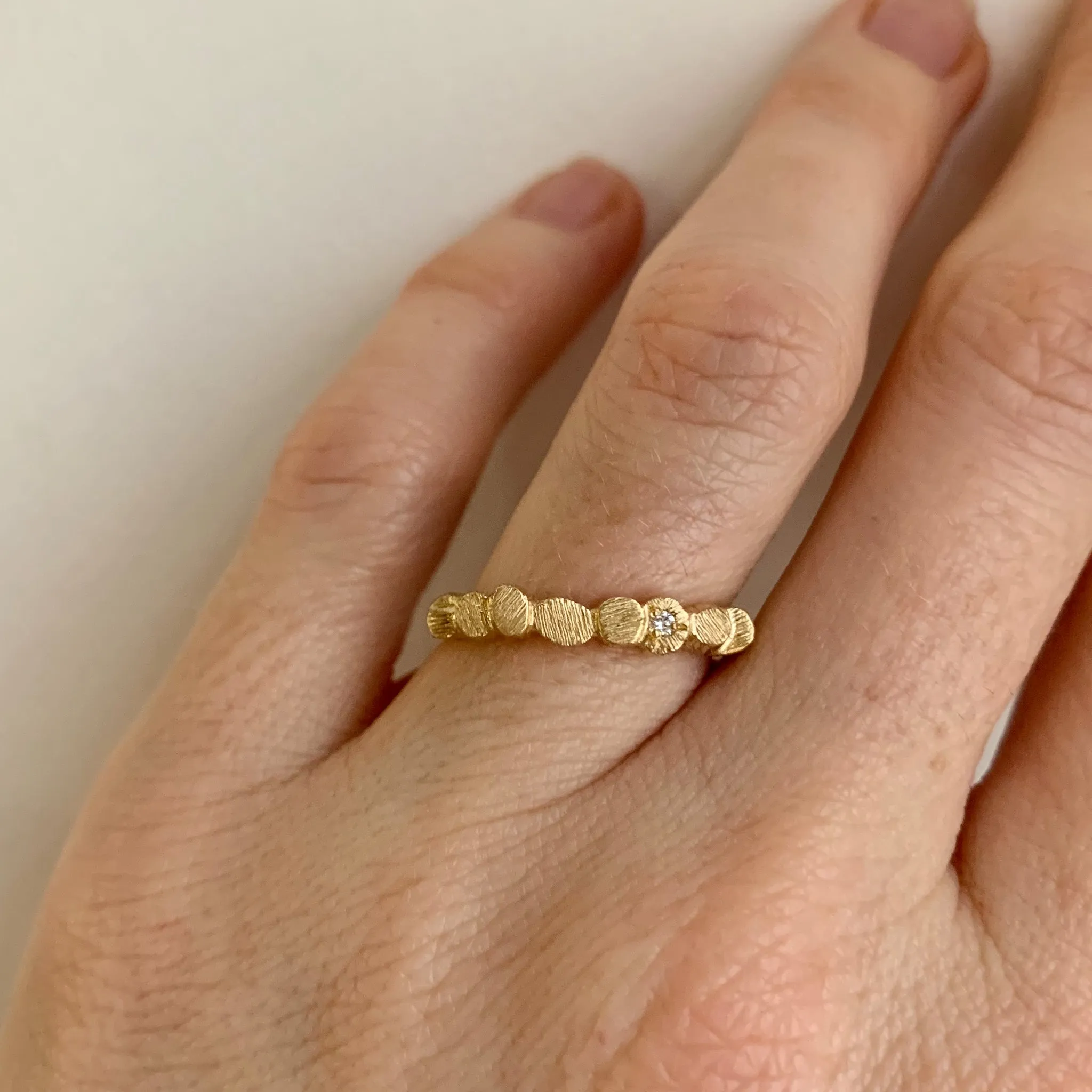 Blue Moon Ridge Ring Pieces of Eight