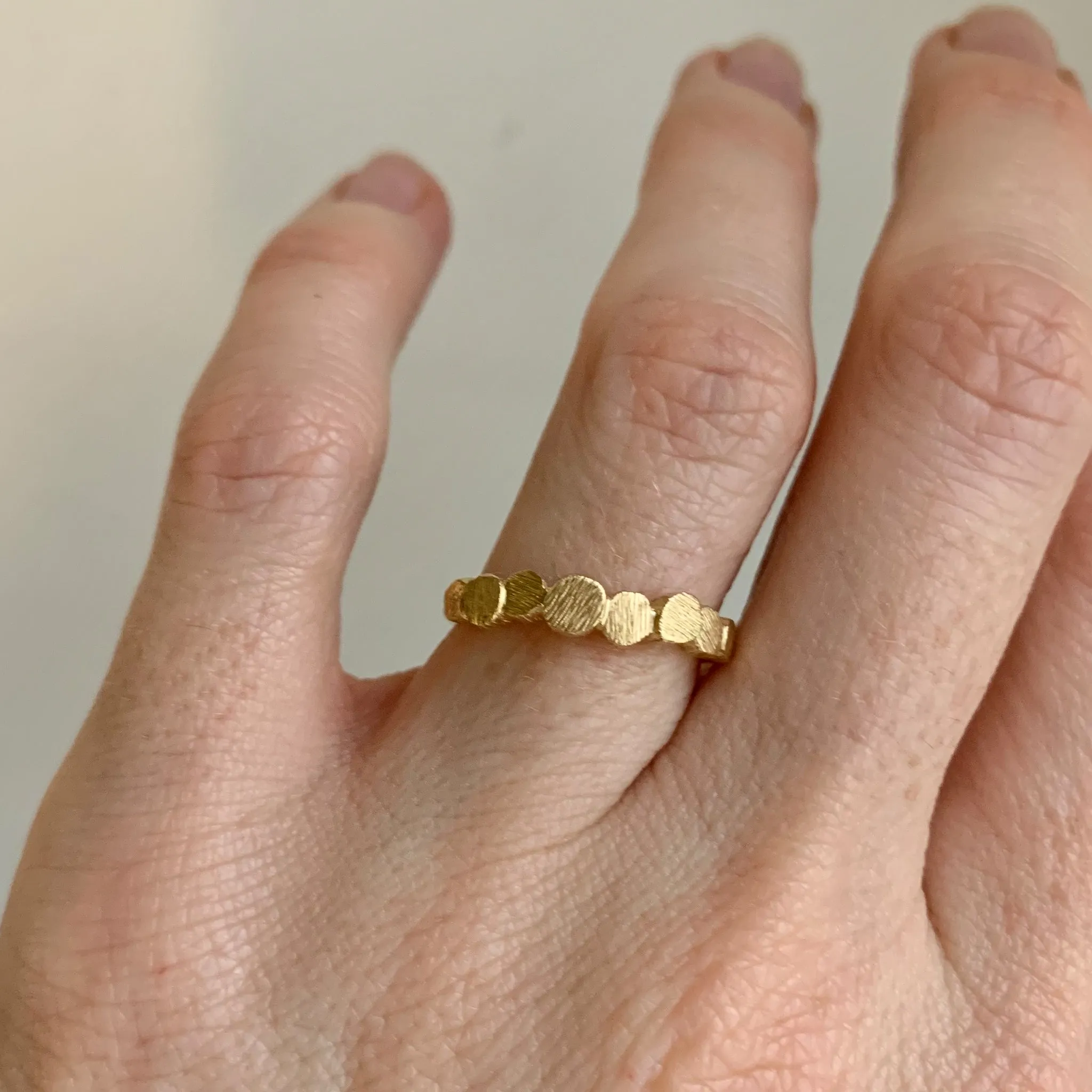 Blue Moon Rise Ring Pieces of Eight