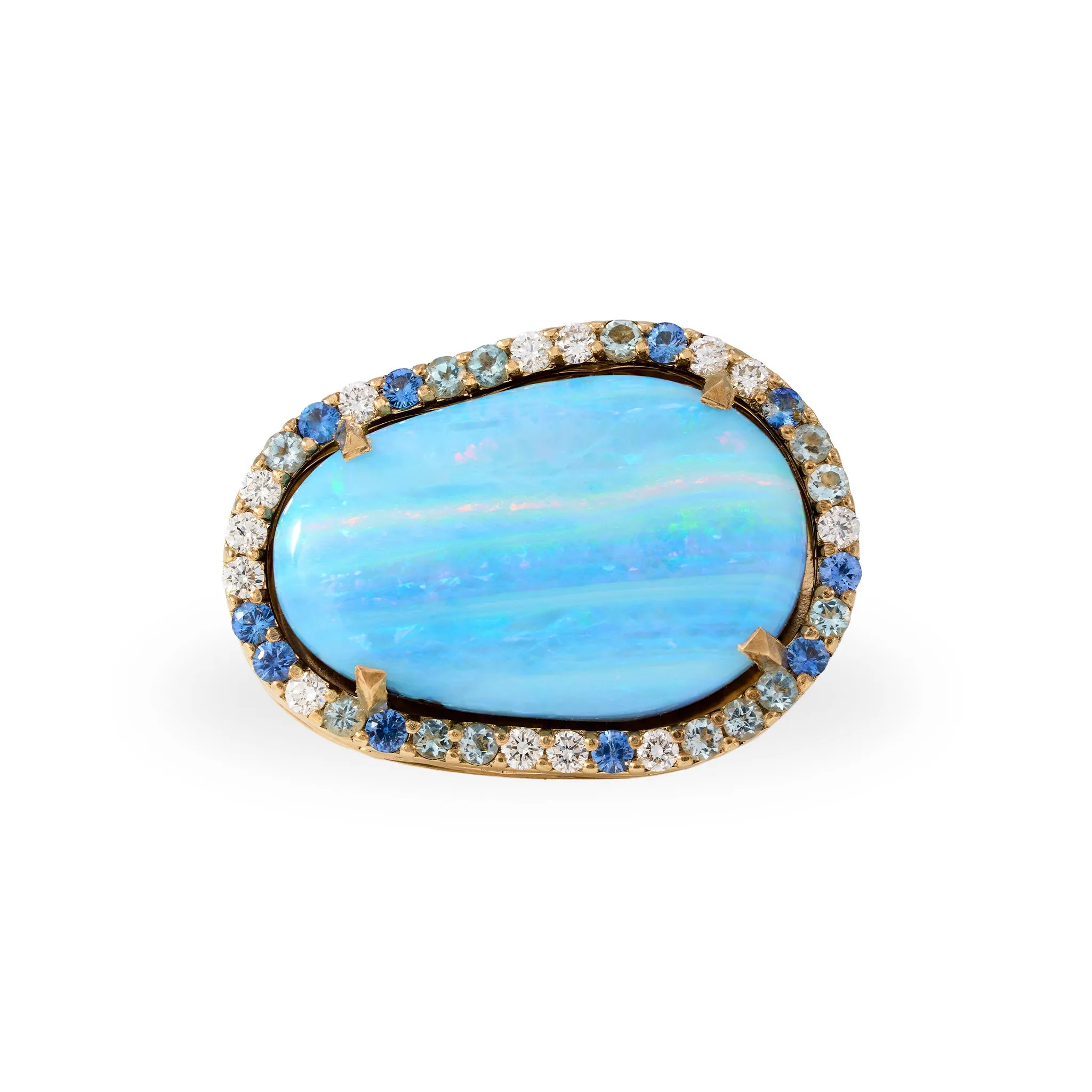 Blue Opulence Ring Pieces of Eight
