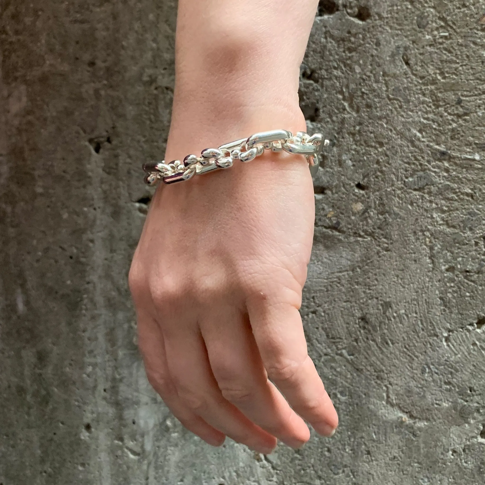 Bok Large Link Medium Bracelet Pieces of Eight