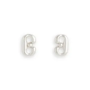 Bok Large Link Stud Earrings Pieces of Eight