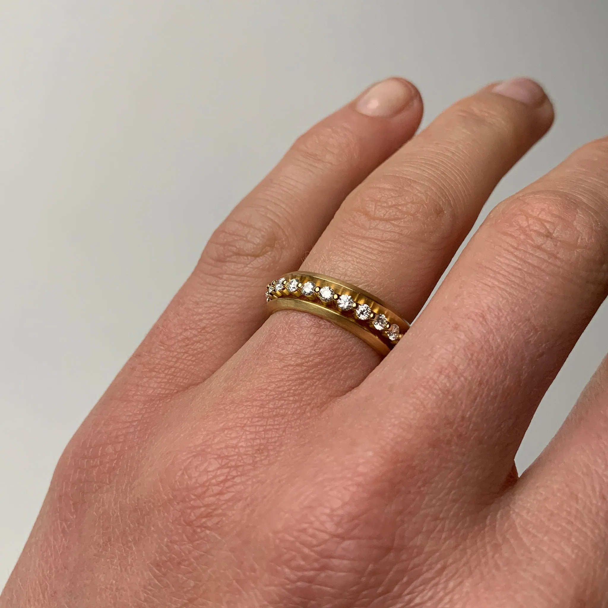 Ceremonial Diamond Ring Pieces of Eight
