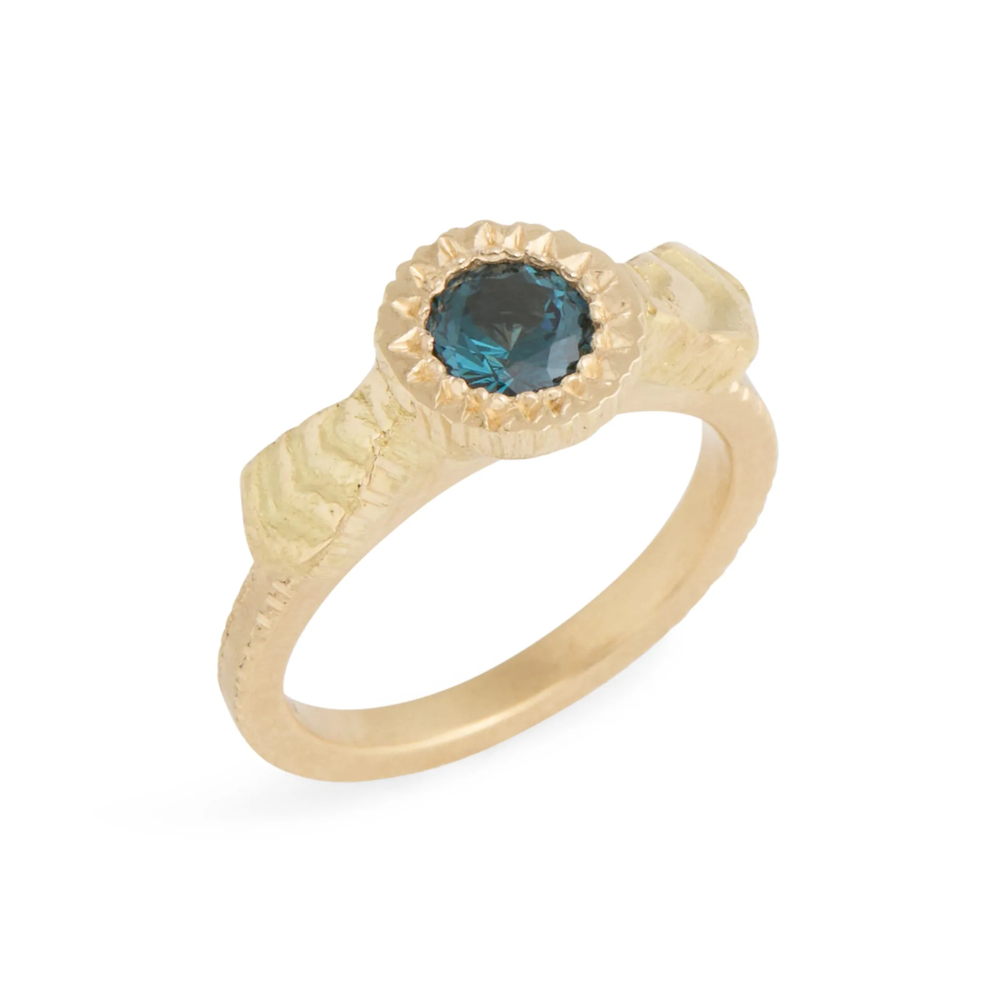 Cerulean Ceylon Ring Pieces of Eight
