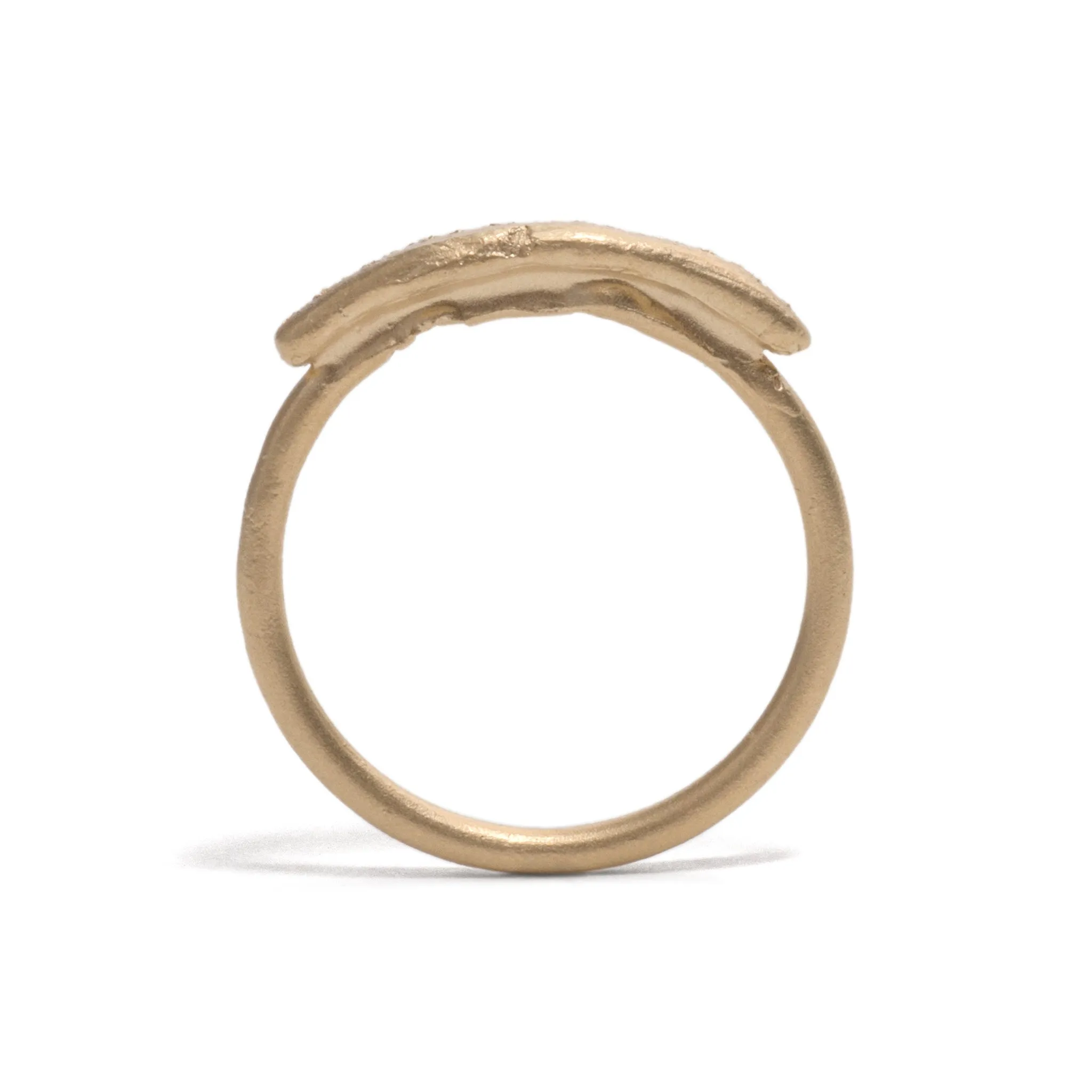 Champagne Diamond Ring Pieces of Eight