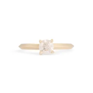 Classic V Love Ritual Champagne Diamond Ring Pieces of Eight