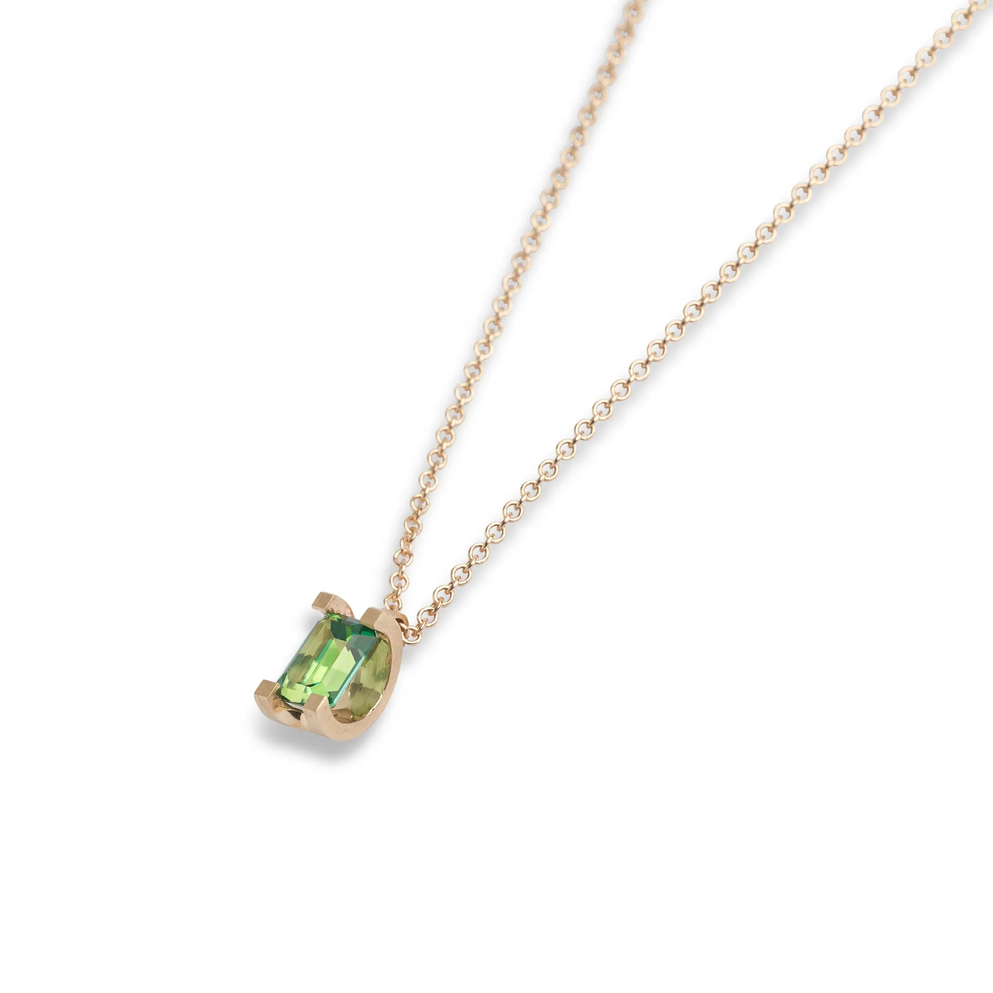 Curve Claw Topaz Pendant Pieces of Eight