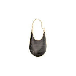 Doric Mpingo 18K Gold Earring w. Diamond