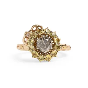 Eudaimonia Cluster Ring Pieces of Eight