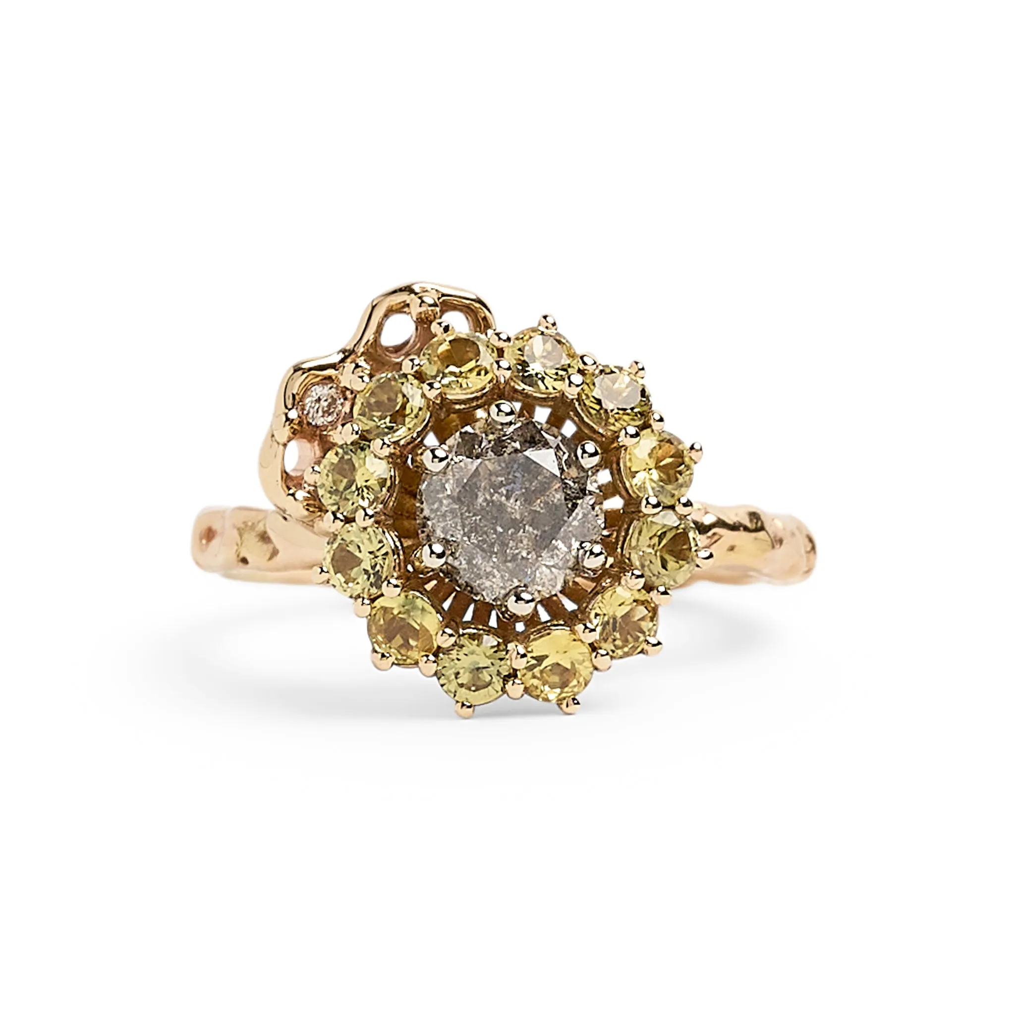 Eudaimonia Cluster Ring Pieces of Eight