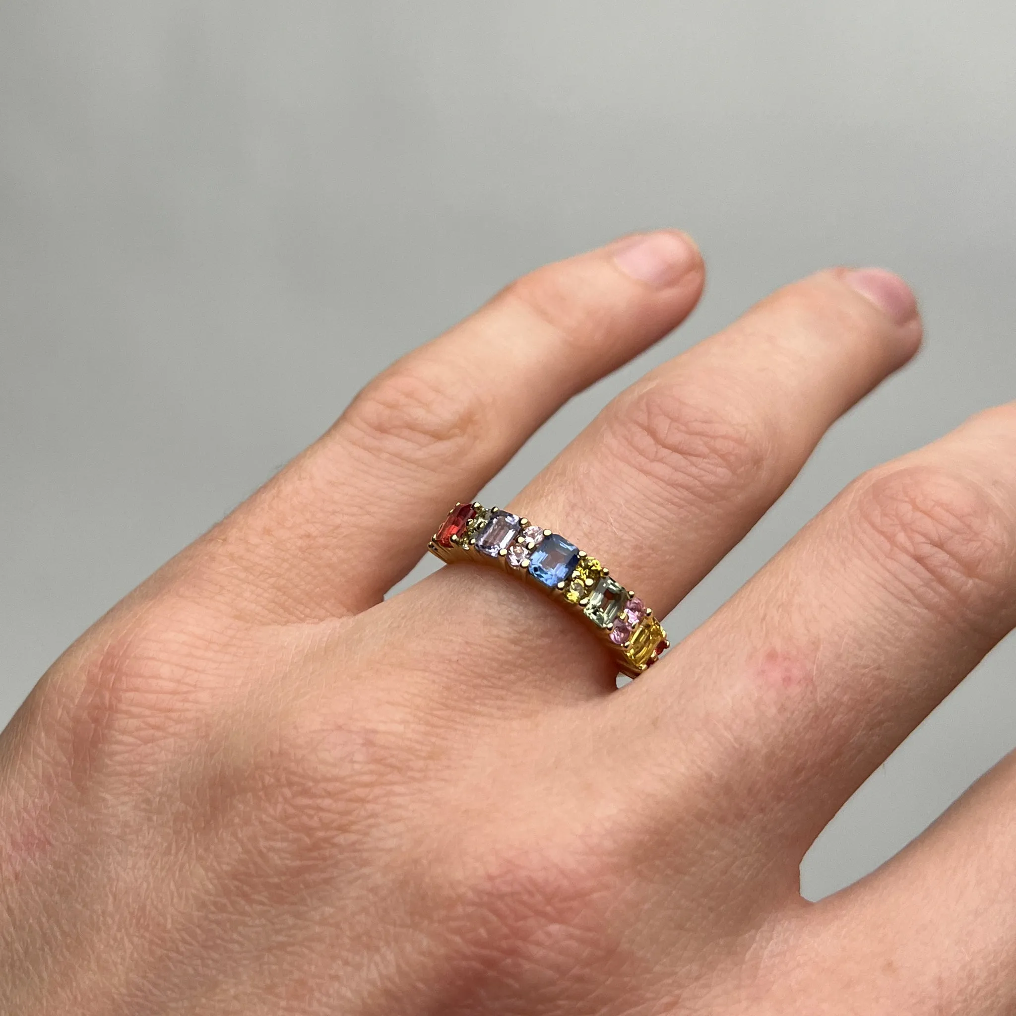 Everlasting Rainbow Ring Pieces of Eight