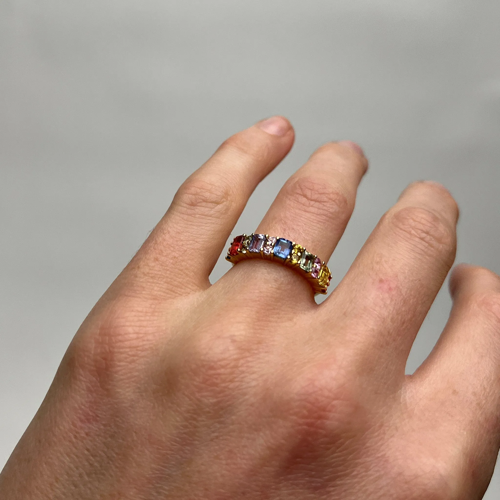 Everlasting Rainbow Ring Pieces of Eight