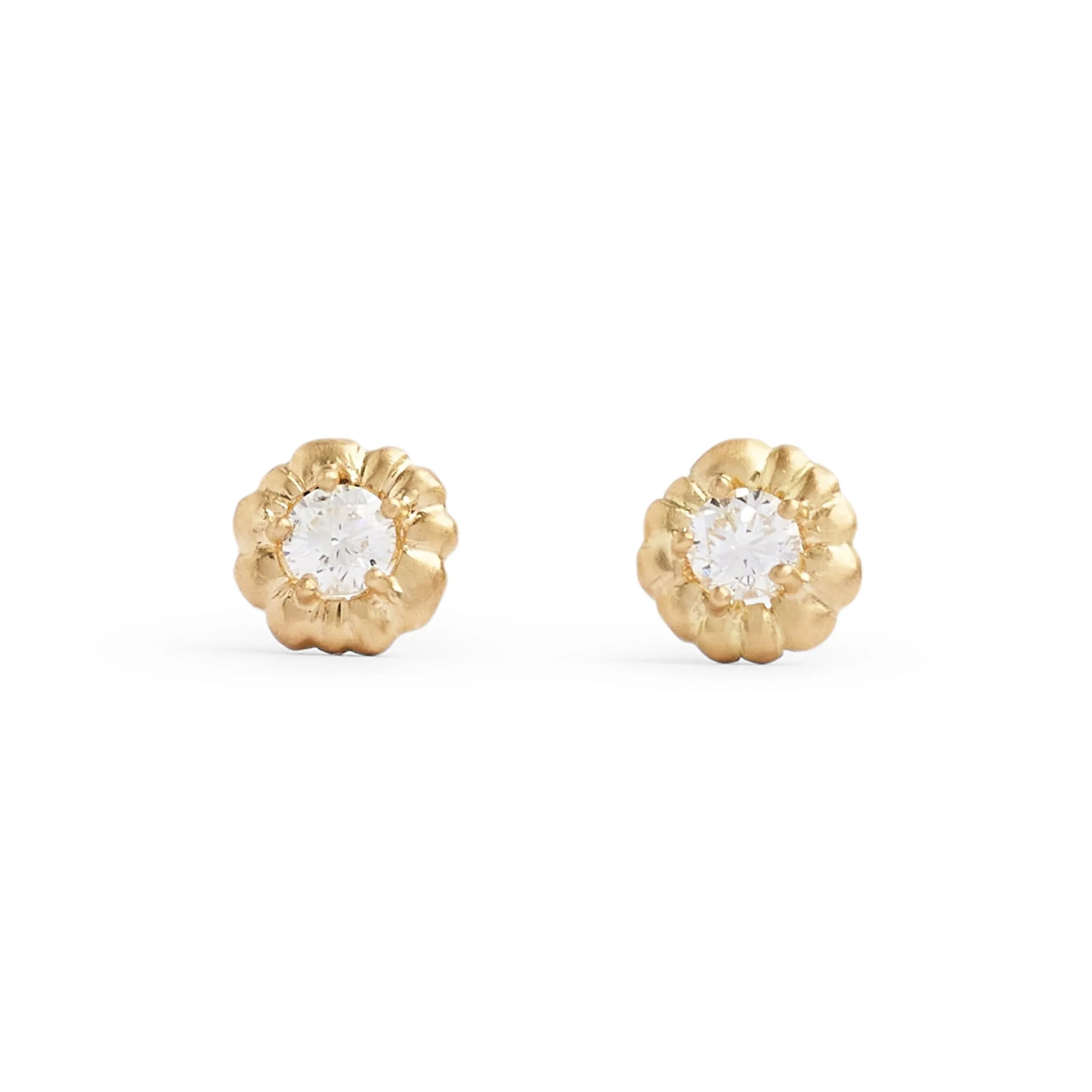 Flourish Diamond Earrings Pieces of Eight