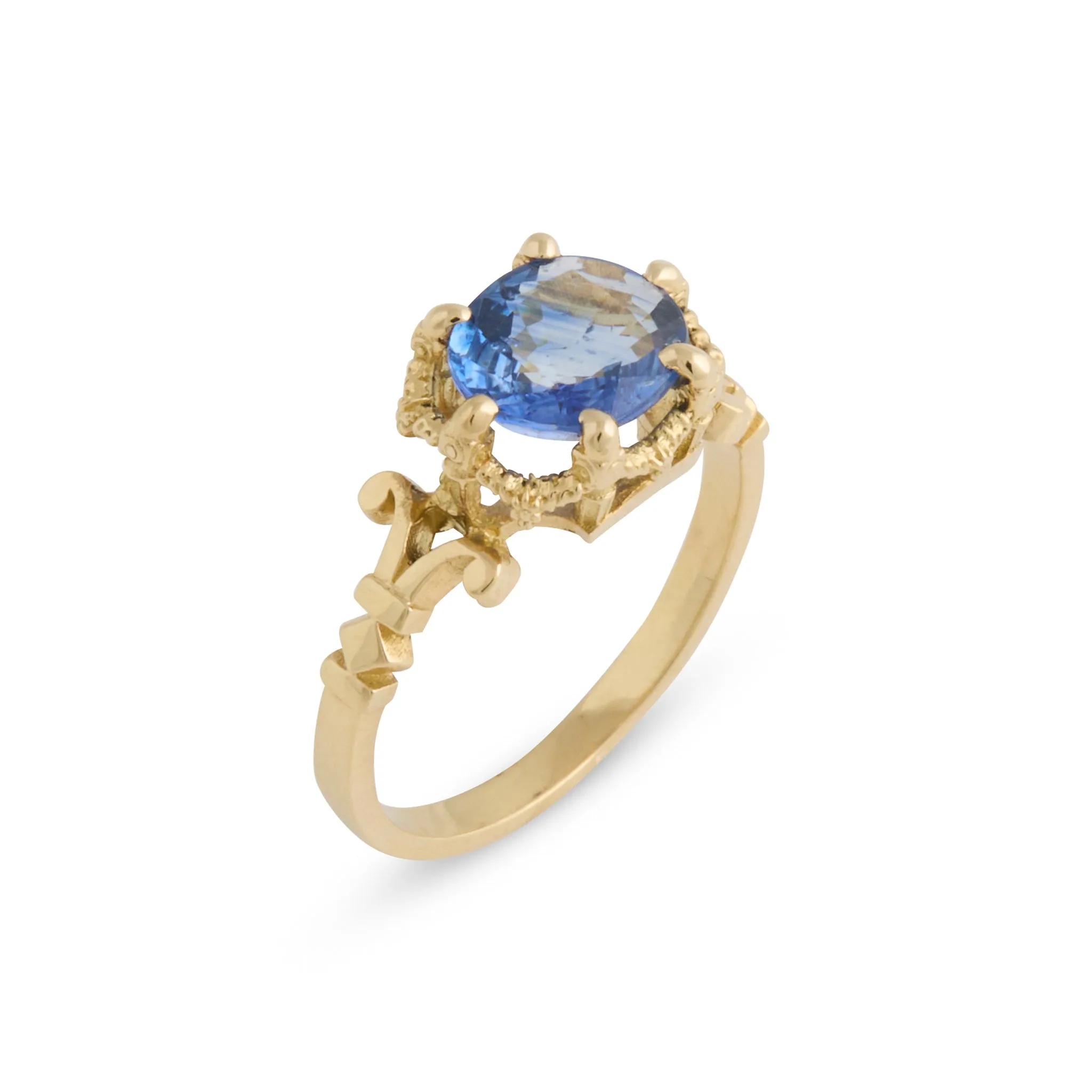 Garland Sapphire Ring Pieces of Eight