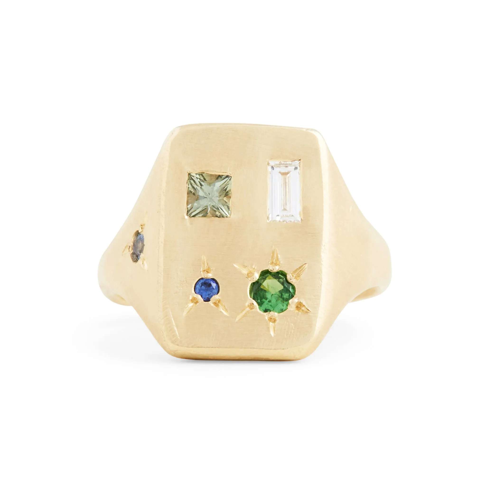 Geometric Ring Pieces of Eight