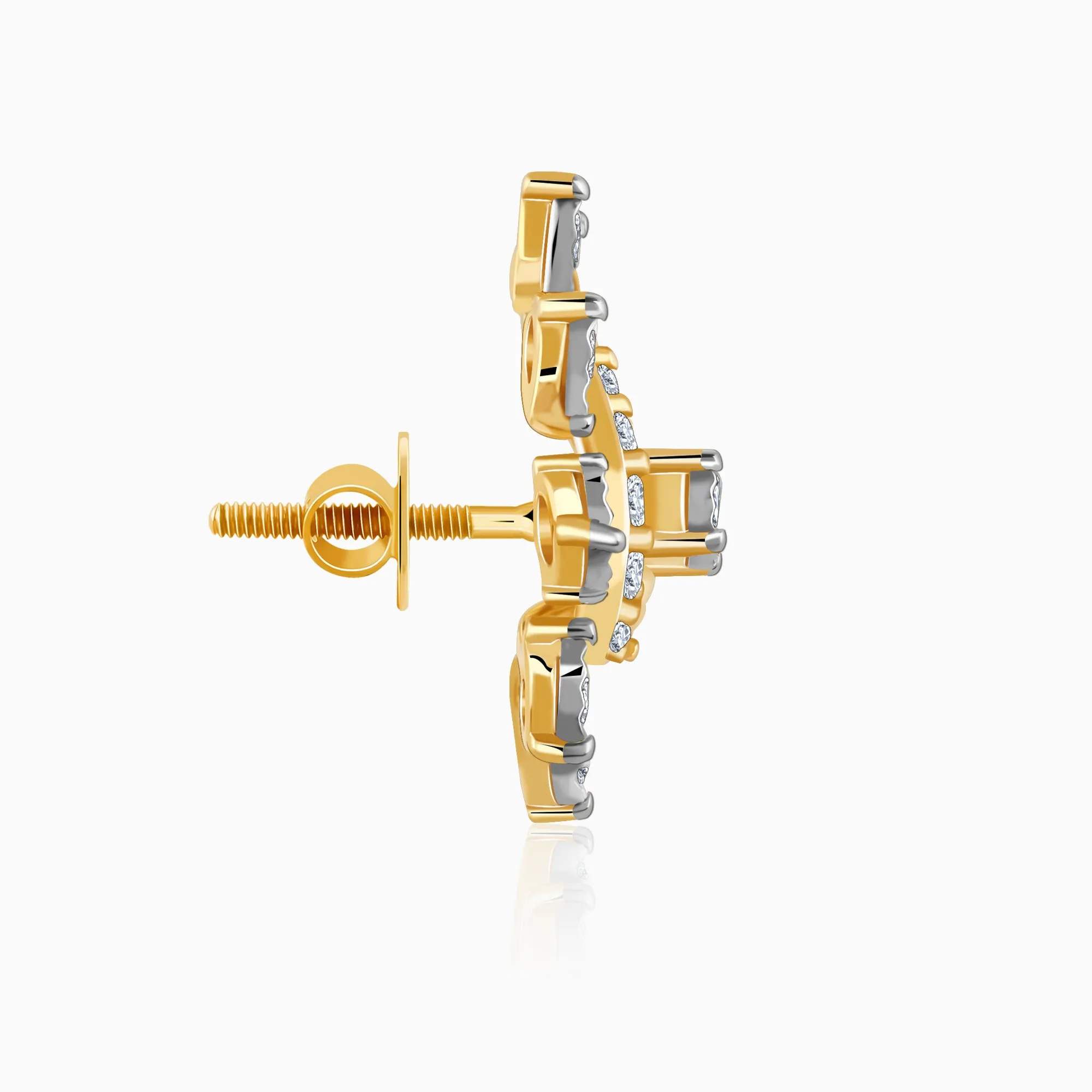 Gold Charisma Diamond Earrings Giva