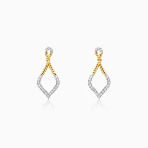 Gold Dewfall Diamond Earrings Giva