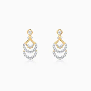 Gold Nevara Diamond Earrings Giva