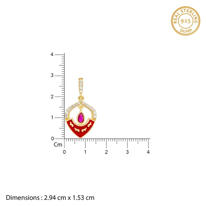 Golden Flower Decor Earrings Giva