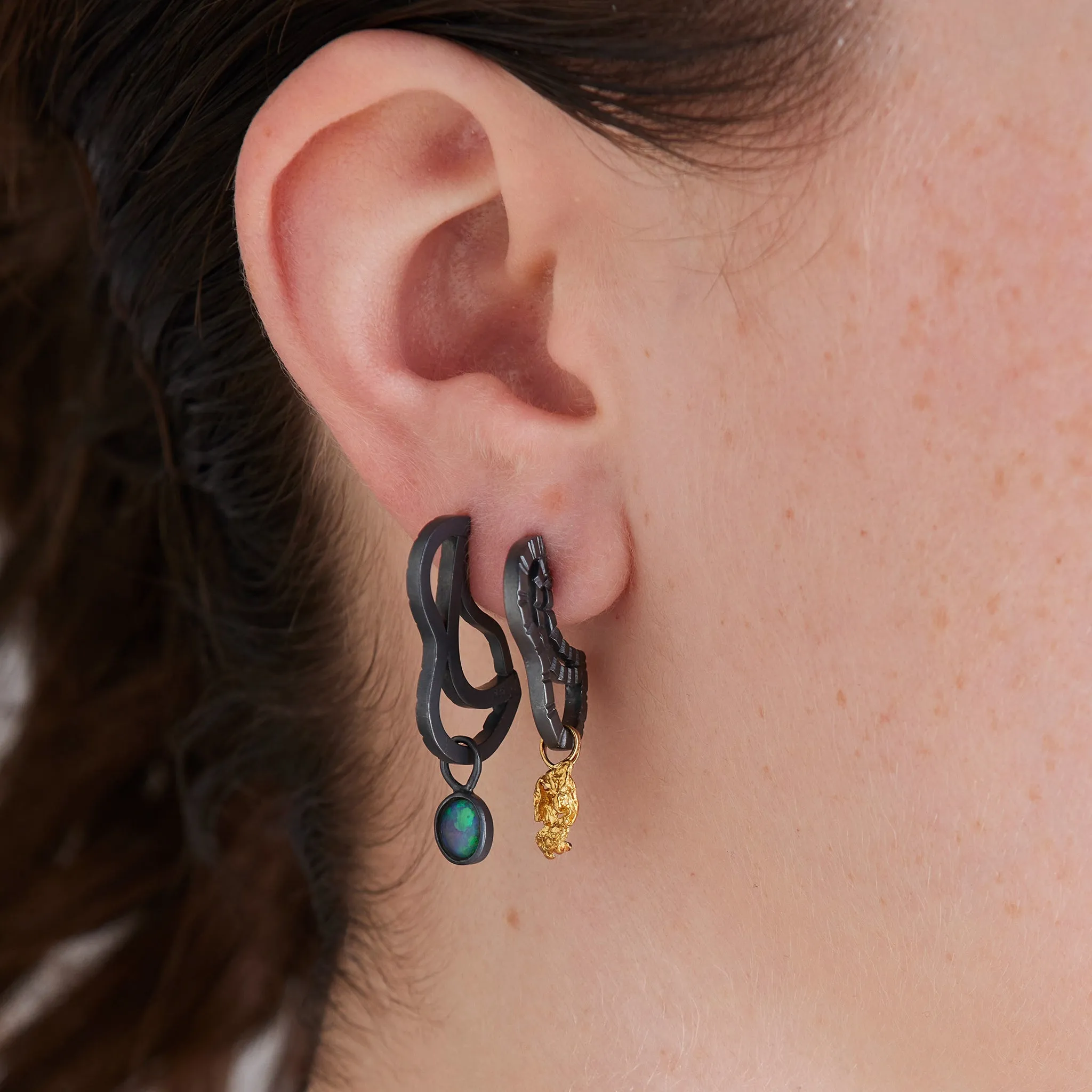 Golden Gestures (Single) Earring Pieces of Eight