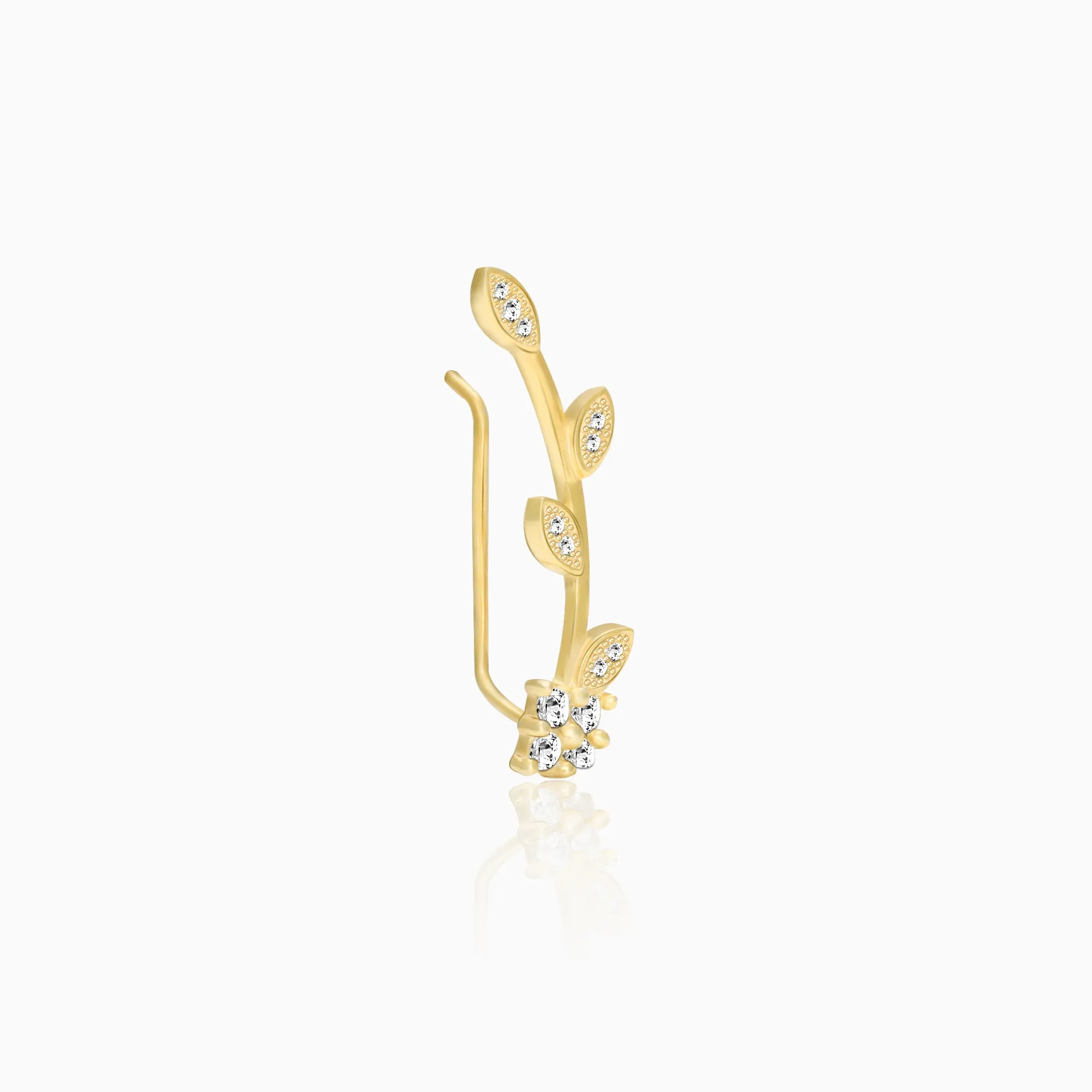 Golden Twig Sparkle Earrings Giva