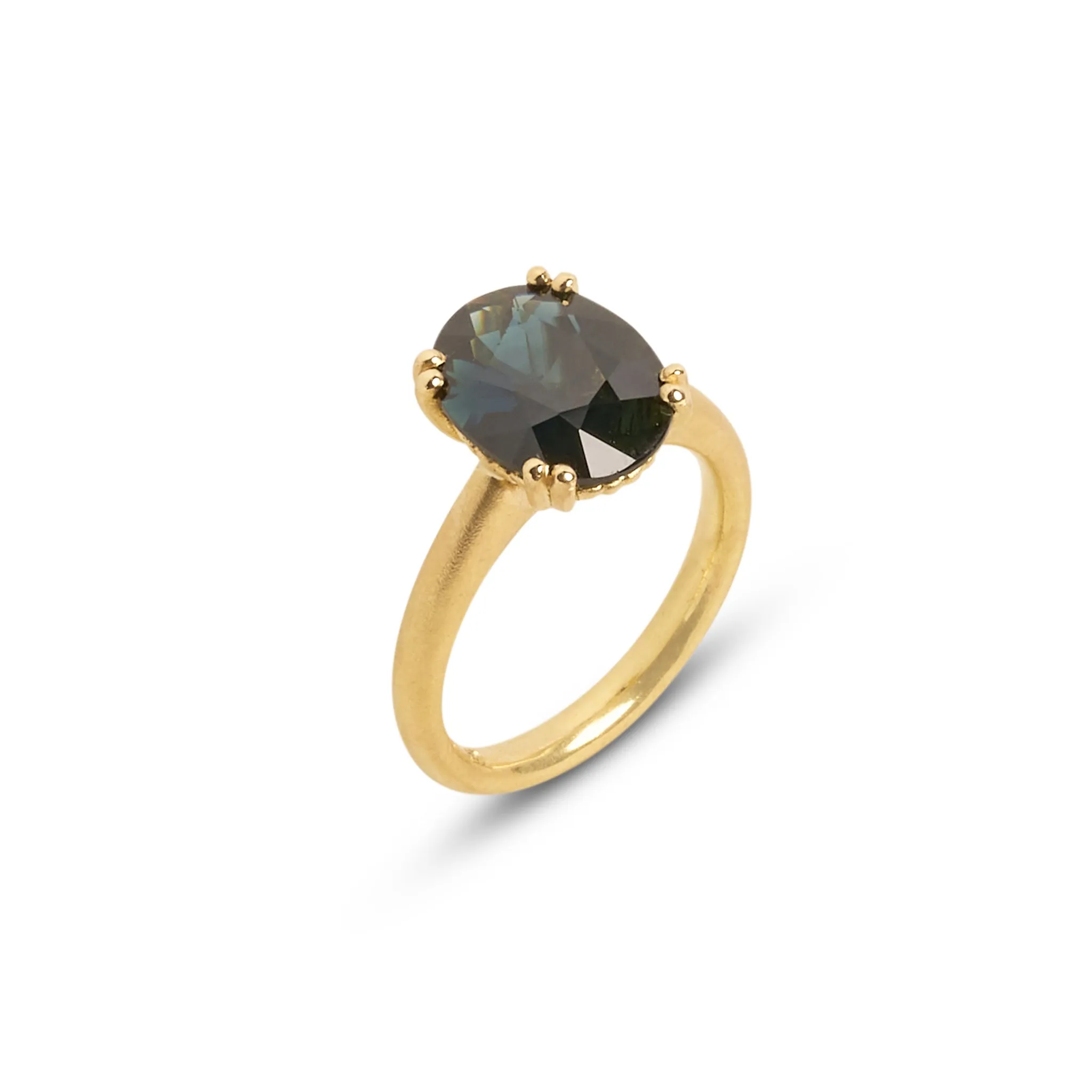 Grand Harvest Sapphire Ring Pieces of Eight