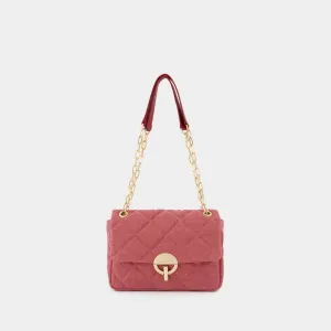 Grand Moon Bag - Vanessa Bruno - Linen - Pink