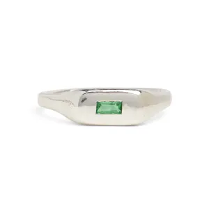Green Pill Ring Pieces of Eight
