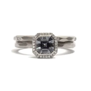 Halo Bezel Spinel Ring Pieces of Eight