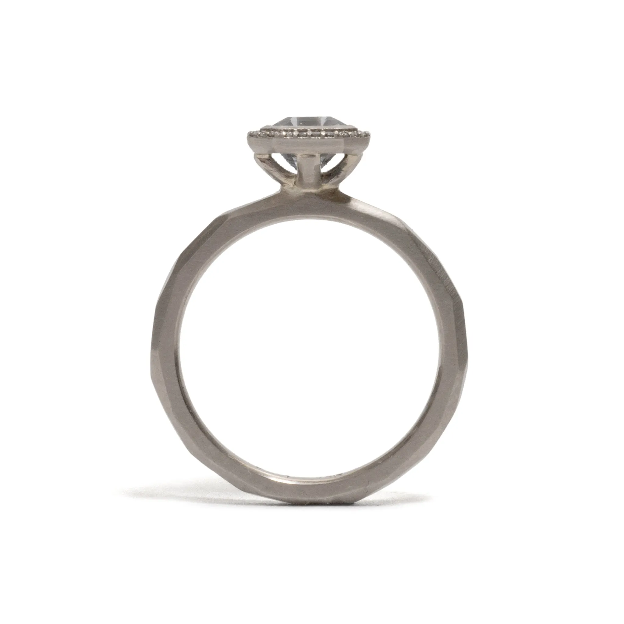 Halo Bezel Spinel Ring Pieces of Eight