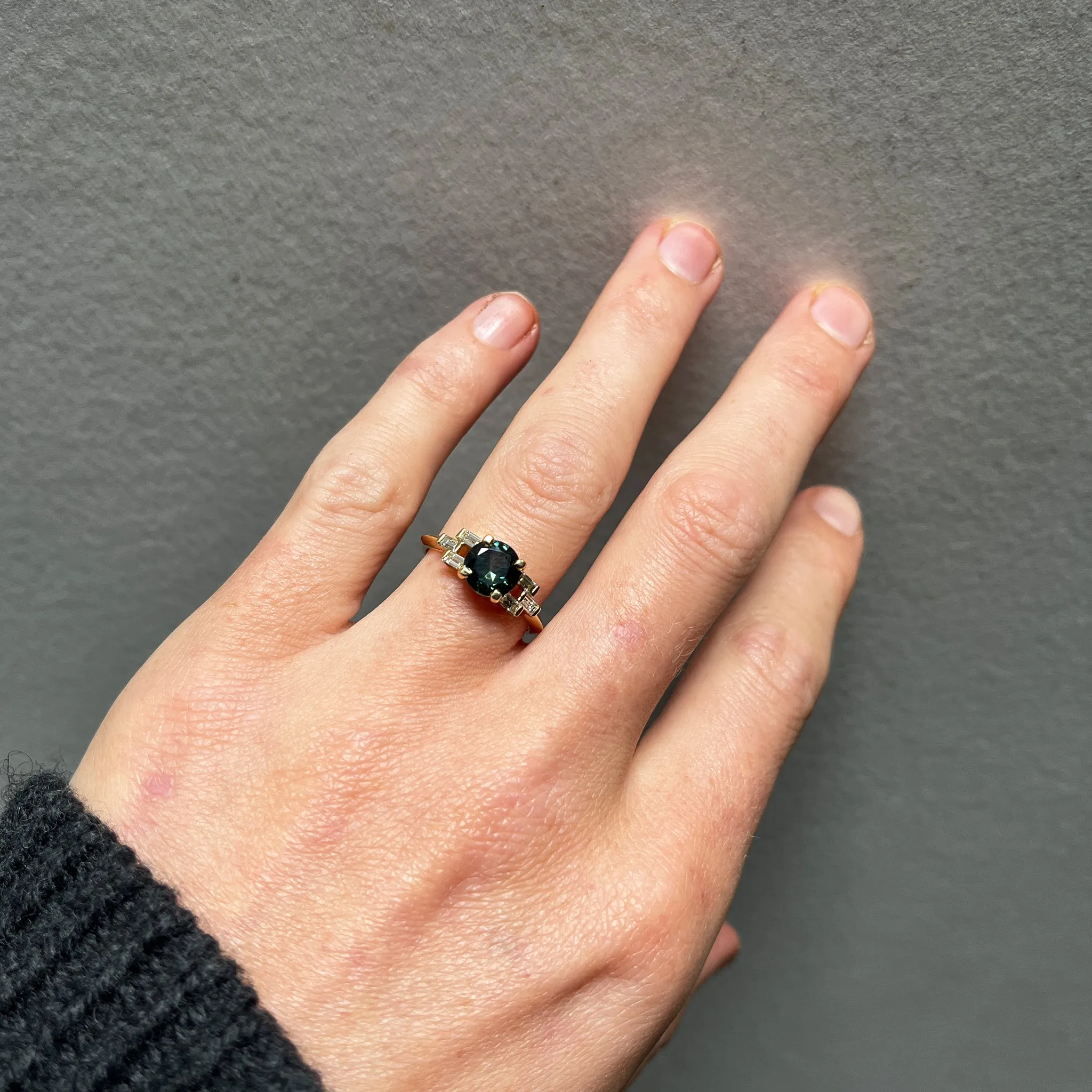 Harmony Parti Sapphire Ring Pieces of Eight