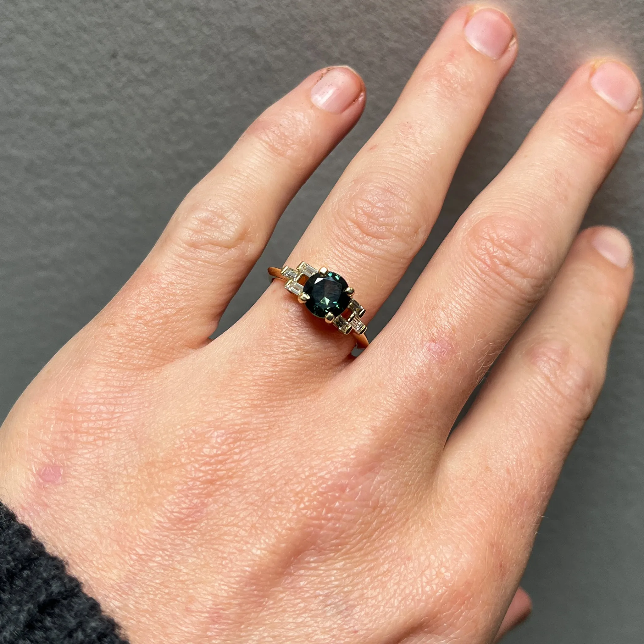 Harmony Parti Sapphire Ring Pieces of Eight