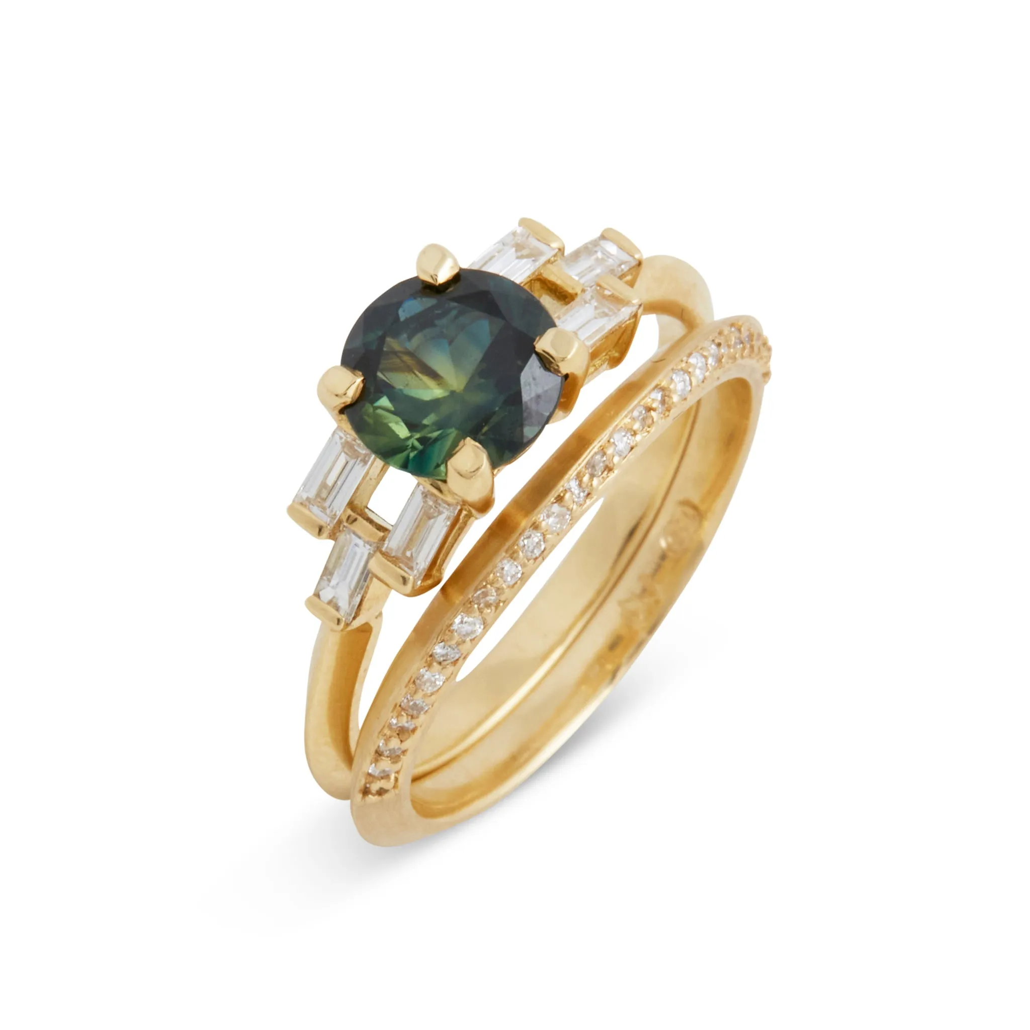 Harmony Parti Sapphire Ring Pieces of Eight