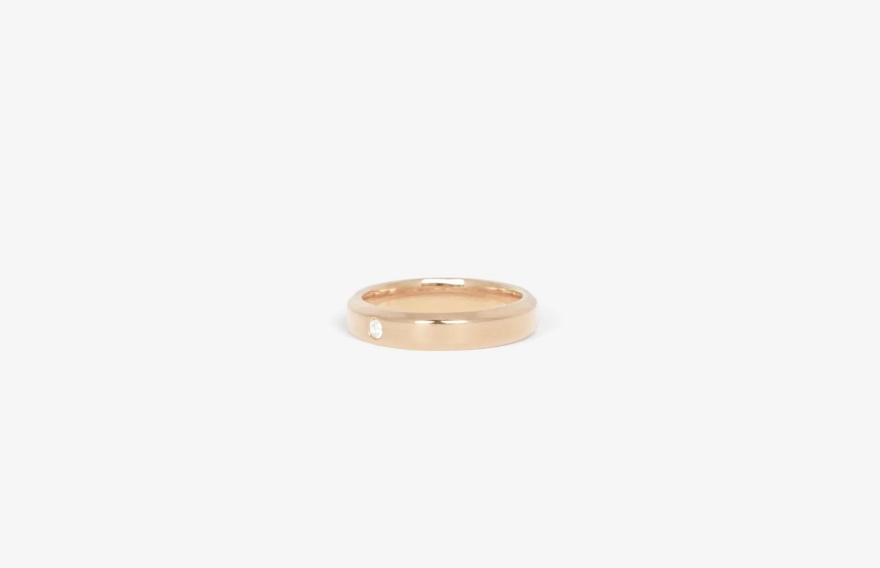 IX Evig 14K Gold w. Diamond Ring