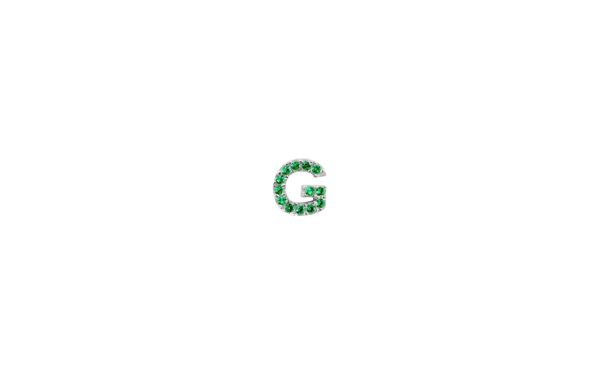 IX G Silver Stud w. Zirconia