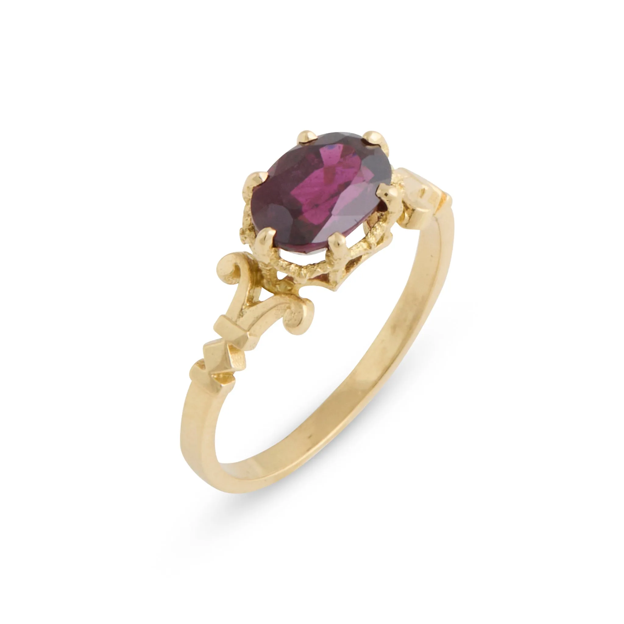 Josephine Garnet  Ring Pieces of Eight