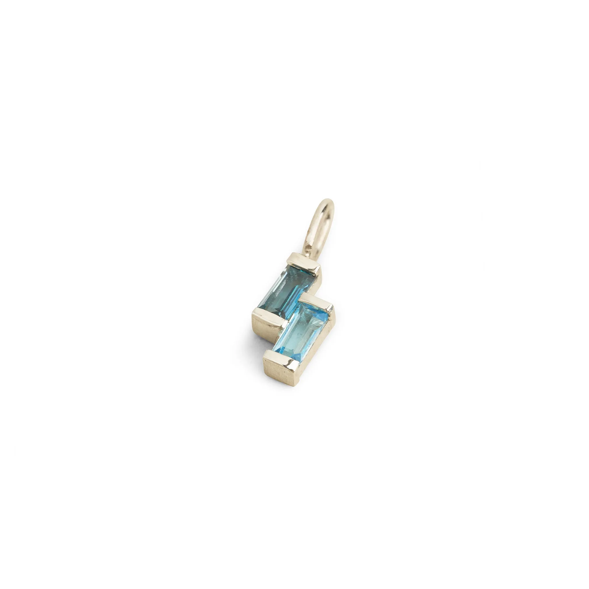 Juicy Double Gem Pendant Pieces of Eight