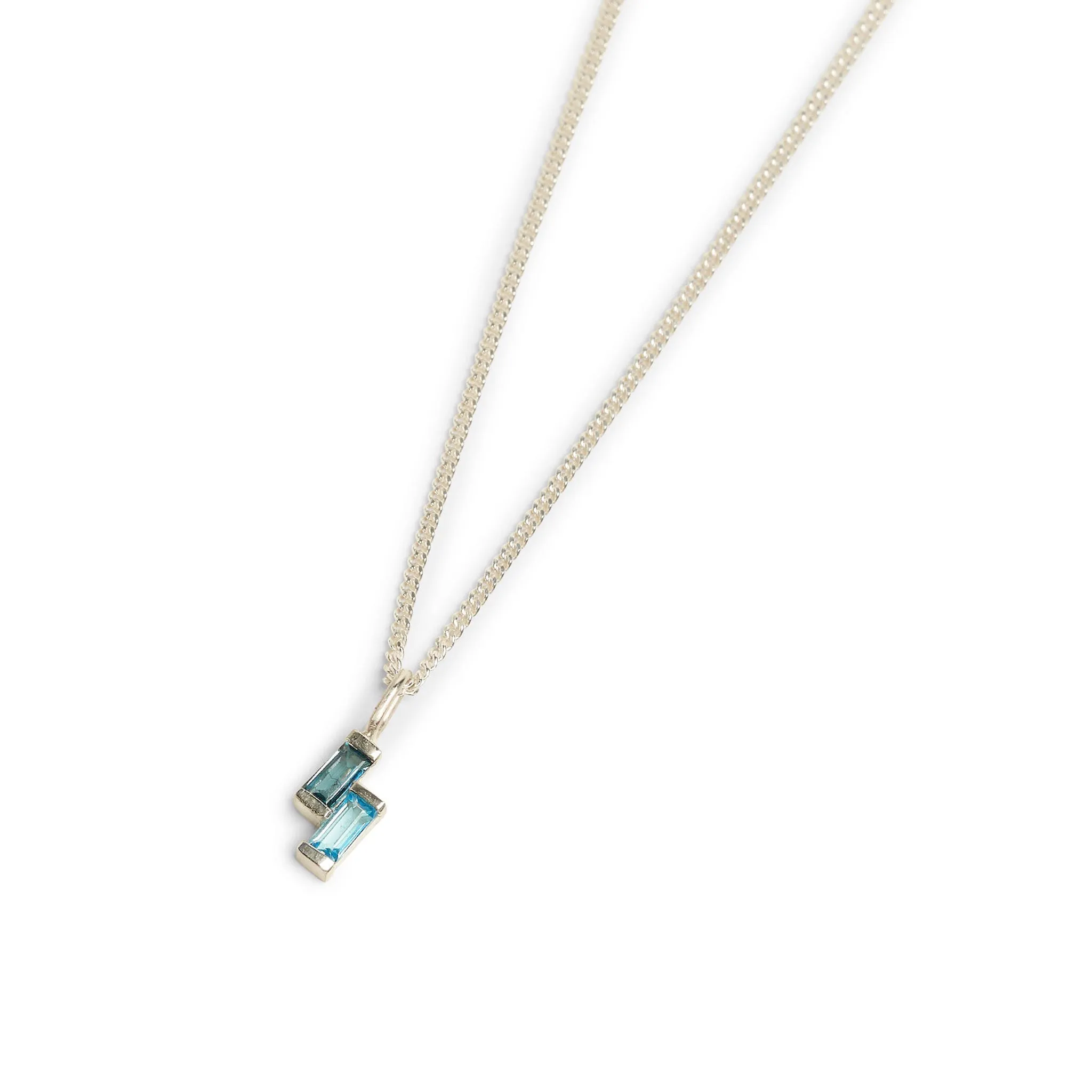 Juicy Double Gem Pendant Pieces of Eight