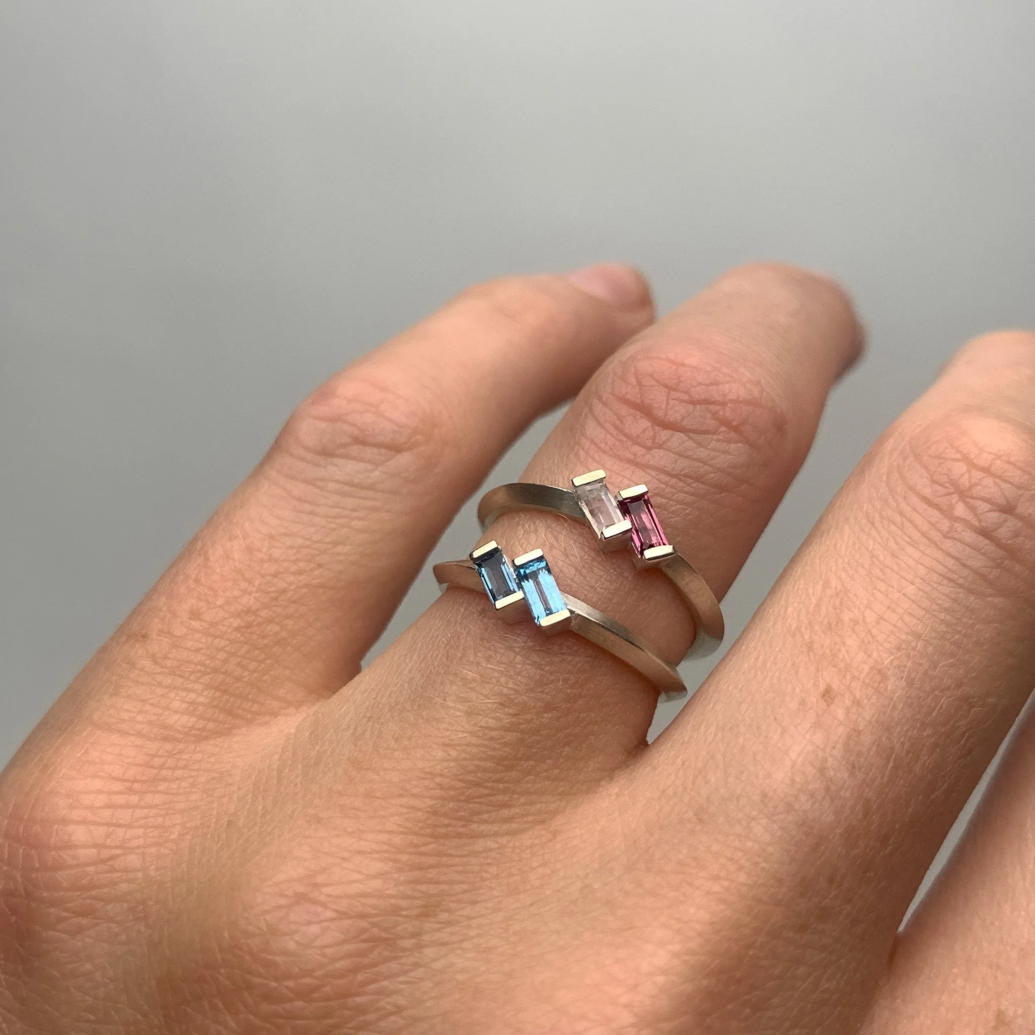 Juicy Double Gem Ring Pieces of Eight
