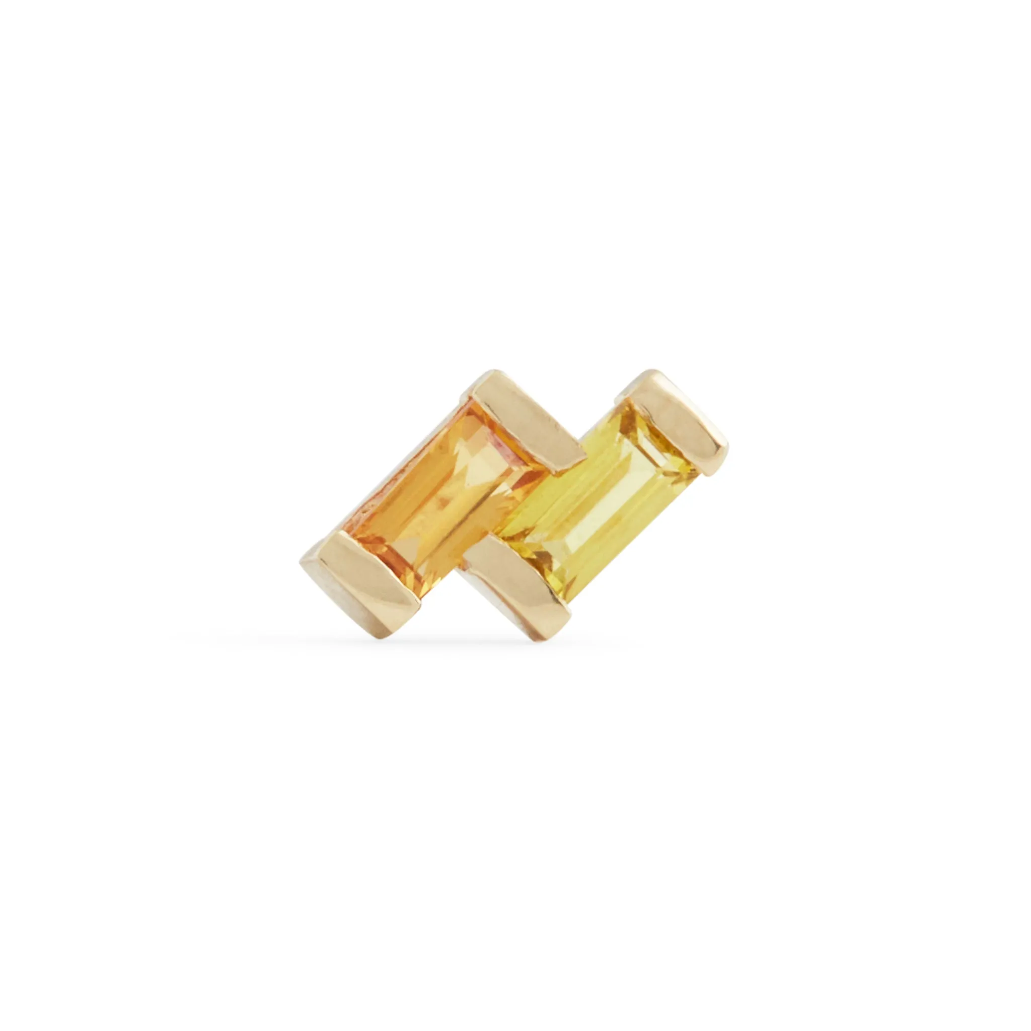 Juicy Double Sapphire Stud Earring Pieces of Eight